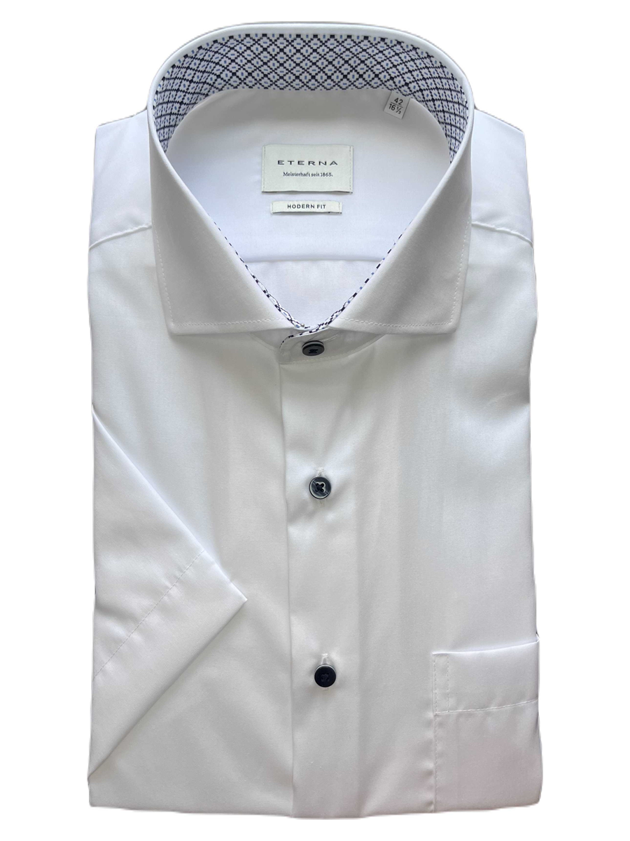 Eterna Modern fit Kortærmet skjorte